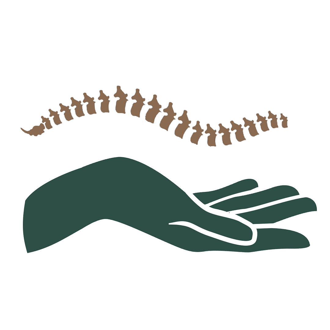 Demonstrates osteopathy on the spine